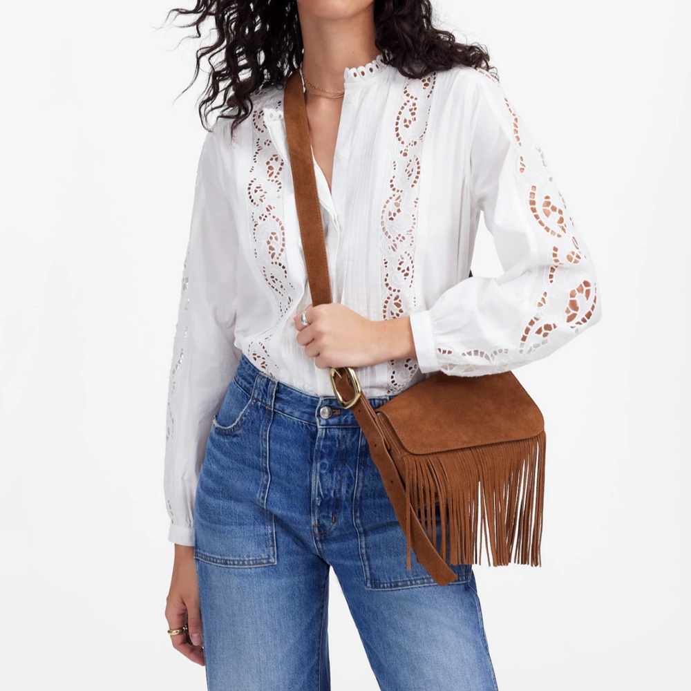 Madewell The Sculptural Buckle Crossbody Bag